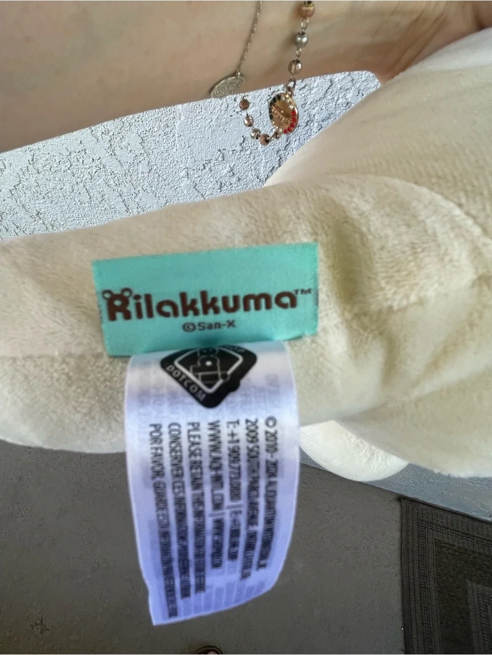 Plush Cream Bear Stuffed Toy - Soft Cuddly Companion